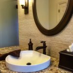 Updated bathroom sink