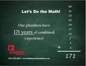 plumbing experience