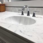 updated bathroom faucet