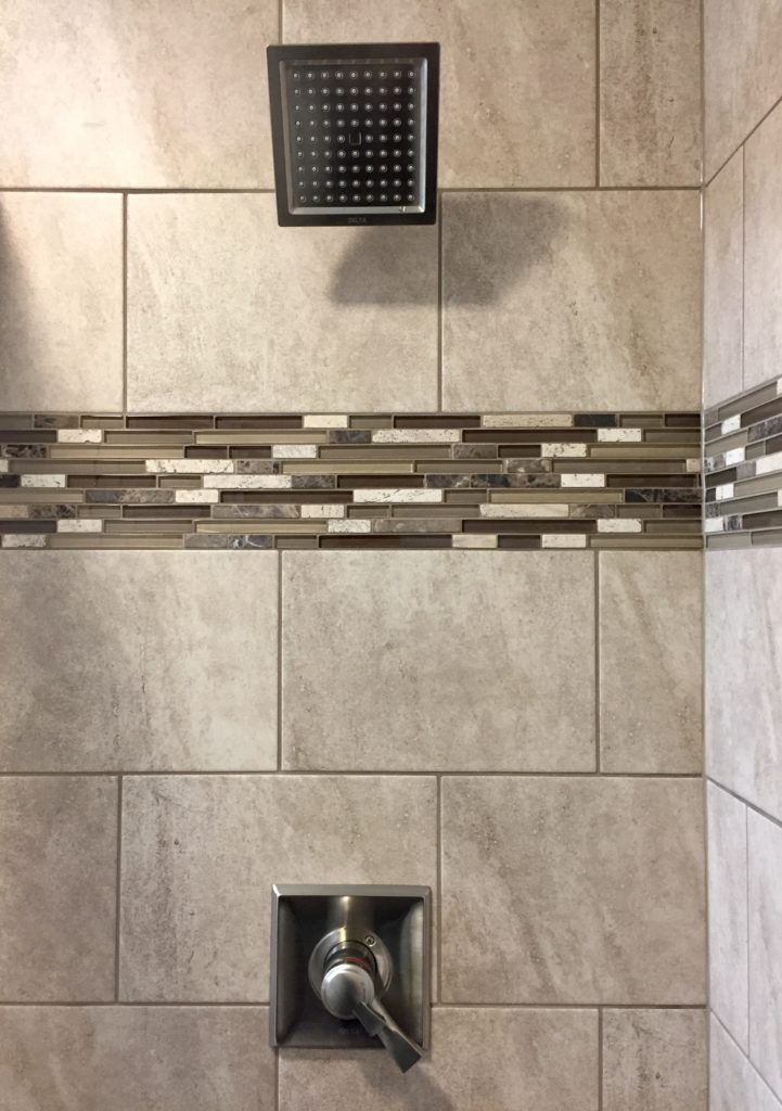 beautiful remodeled tile shower