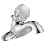 Delta Classic globe-style bathroom faucet in chrome finish