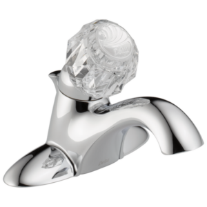 Delta Classic Chrome Lav Faucet- Globe Style