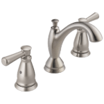 Delta Linden bathroom faucet in stainless finish