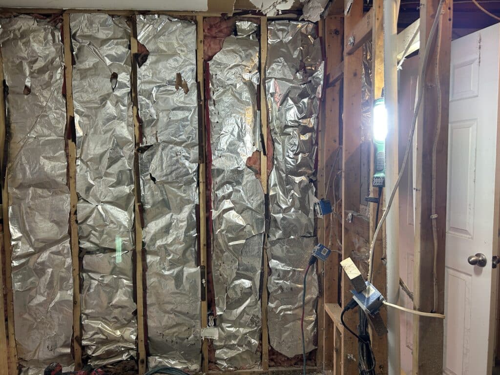 Bathroom being demo'd