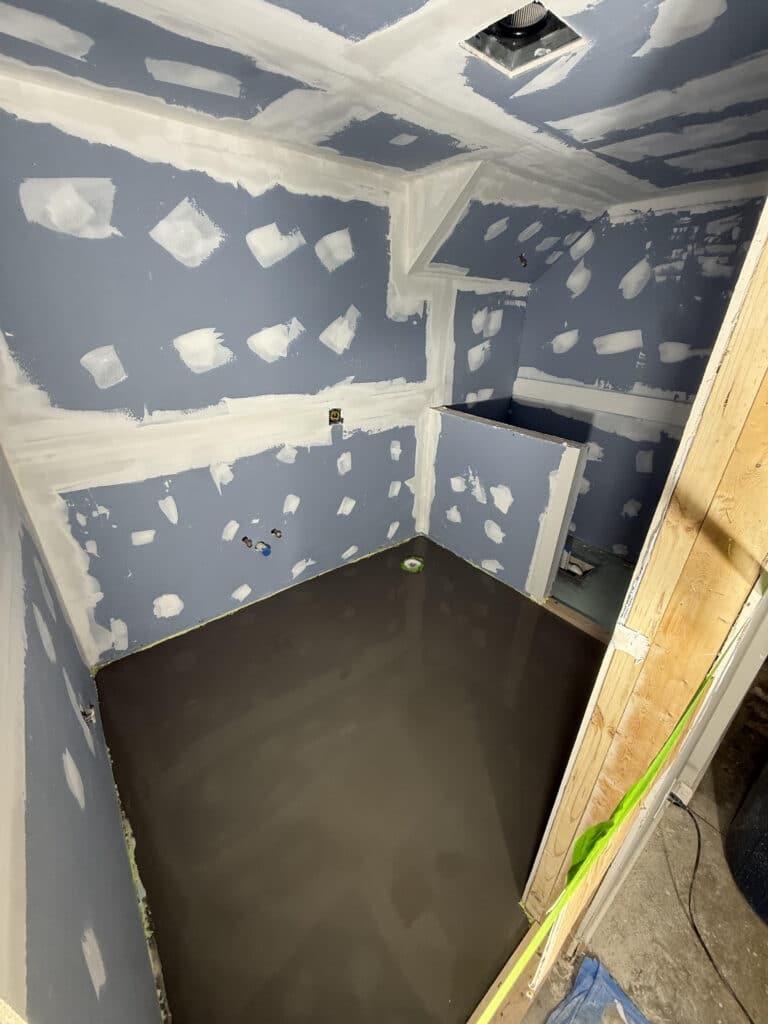 Drywall work